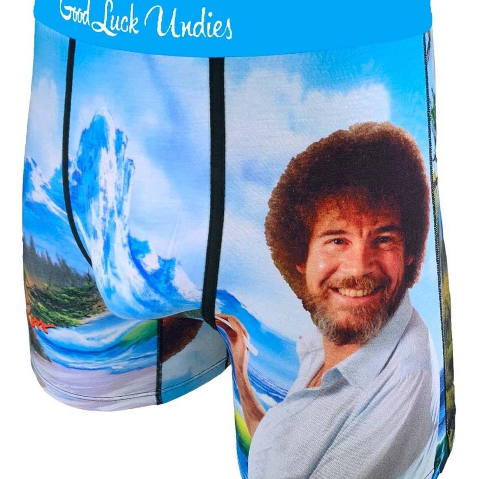 Good Luck Socks Bob Ross Boxers