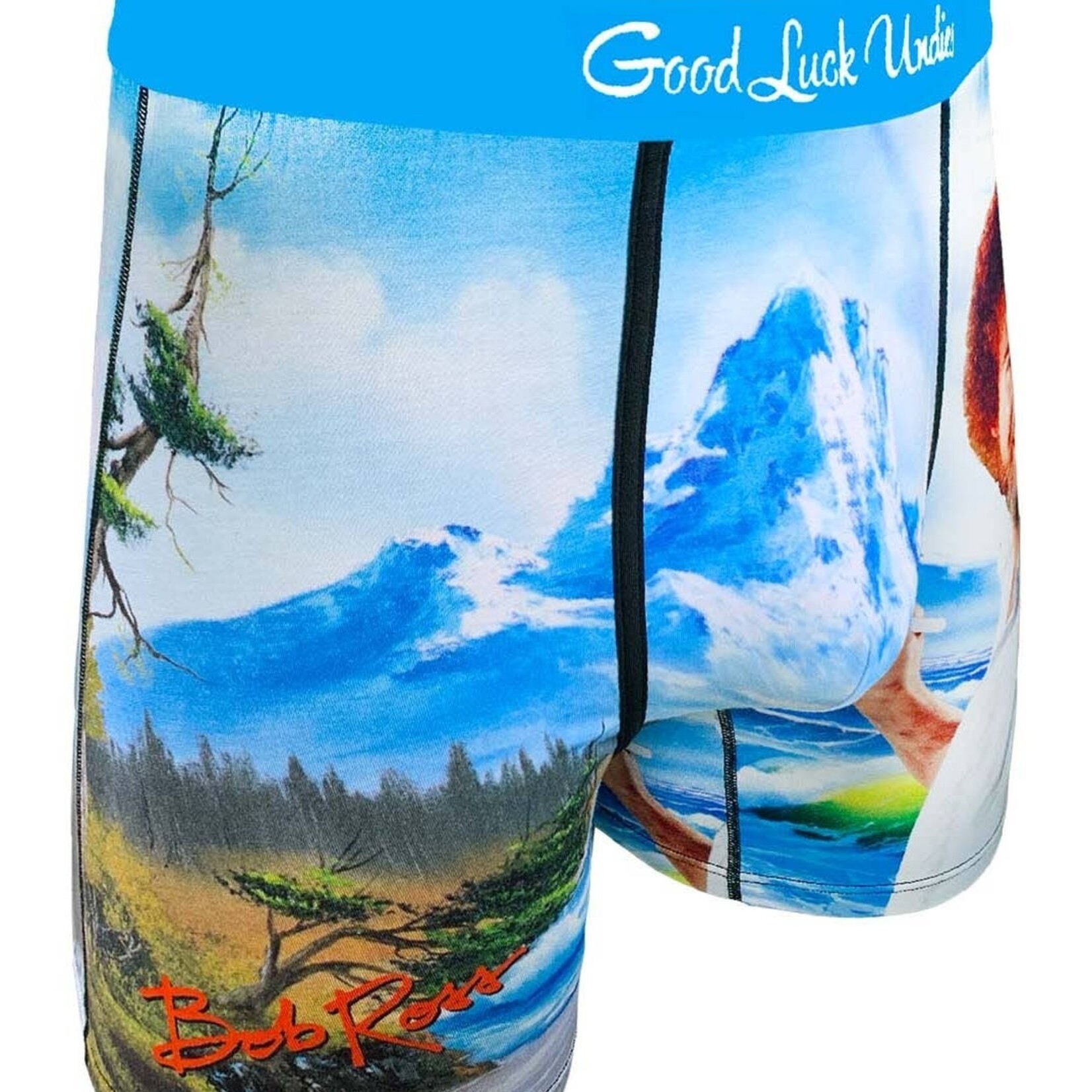 Good Luck Socks Bob Ross Boxers