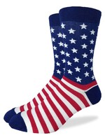 Good Luck Sock Men's American Flag Socks