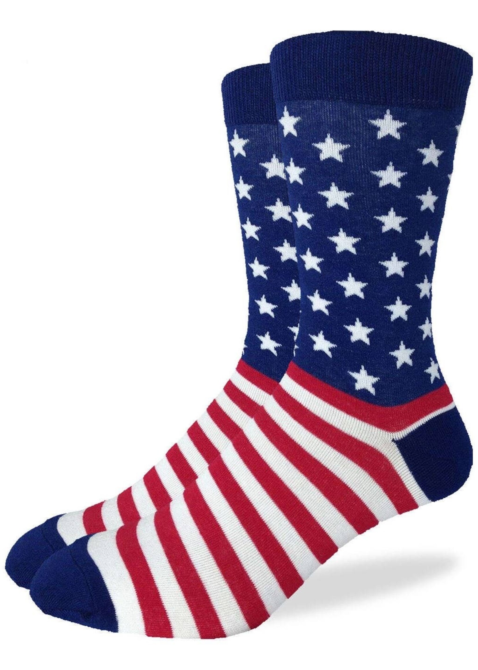 Good Luck Sock Men's American Flag Socks