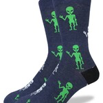 Good Luck Sock Men's Alien Socks