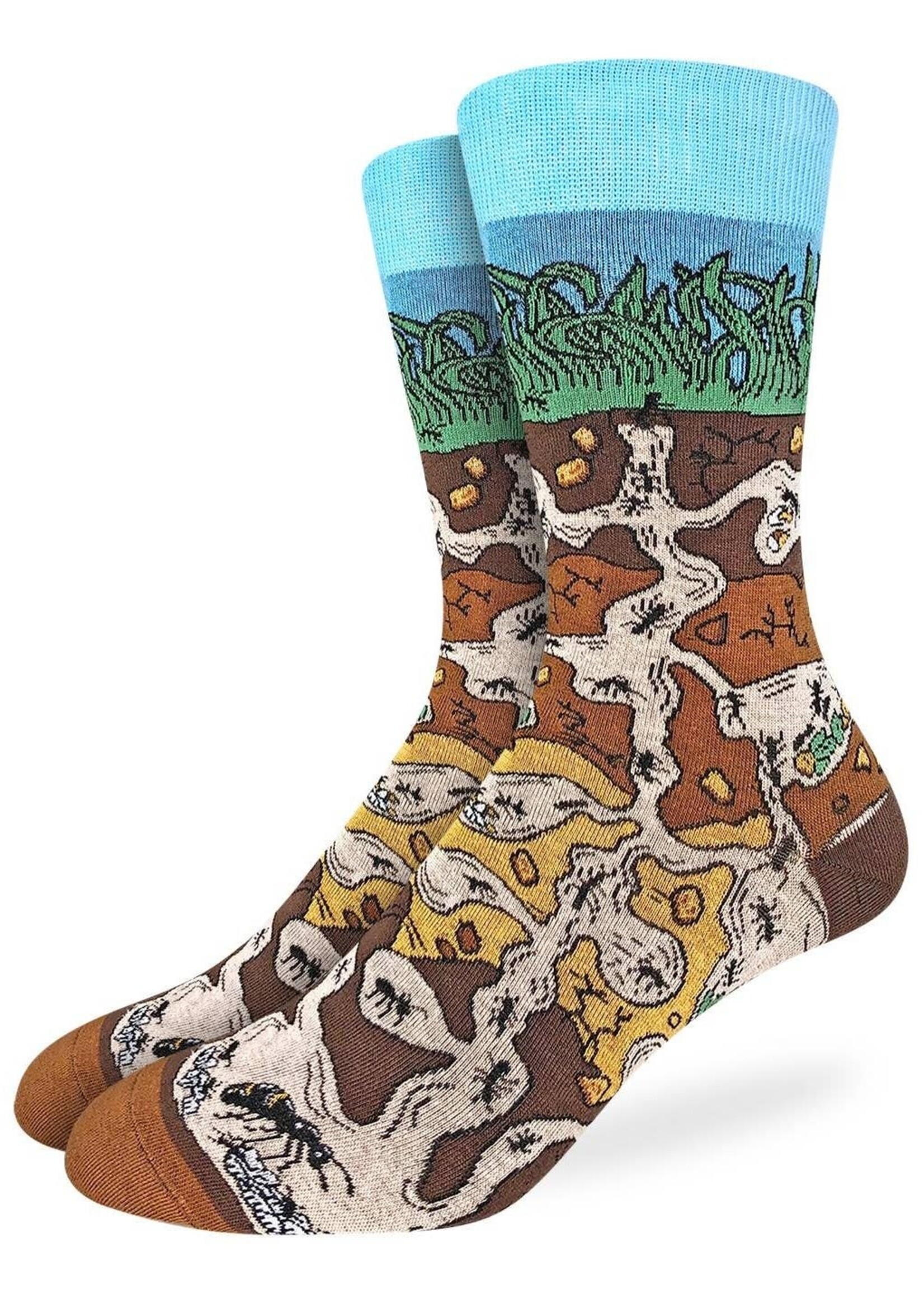 Good Luck Sock Men's Ant Colony Socks