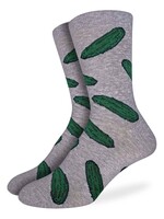 Good Luck Sock Men's Pickle Socks (dk green)