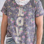 Magnolia Pearl Floral Circus Love Tee Shirt 1667 Ramon