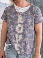 Magnolia Pearl Floral Circus Love Tee Shirt 1667 Ramon
