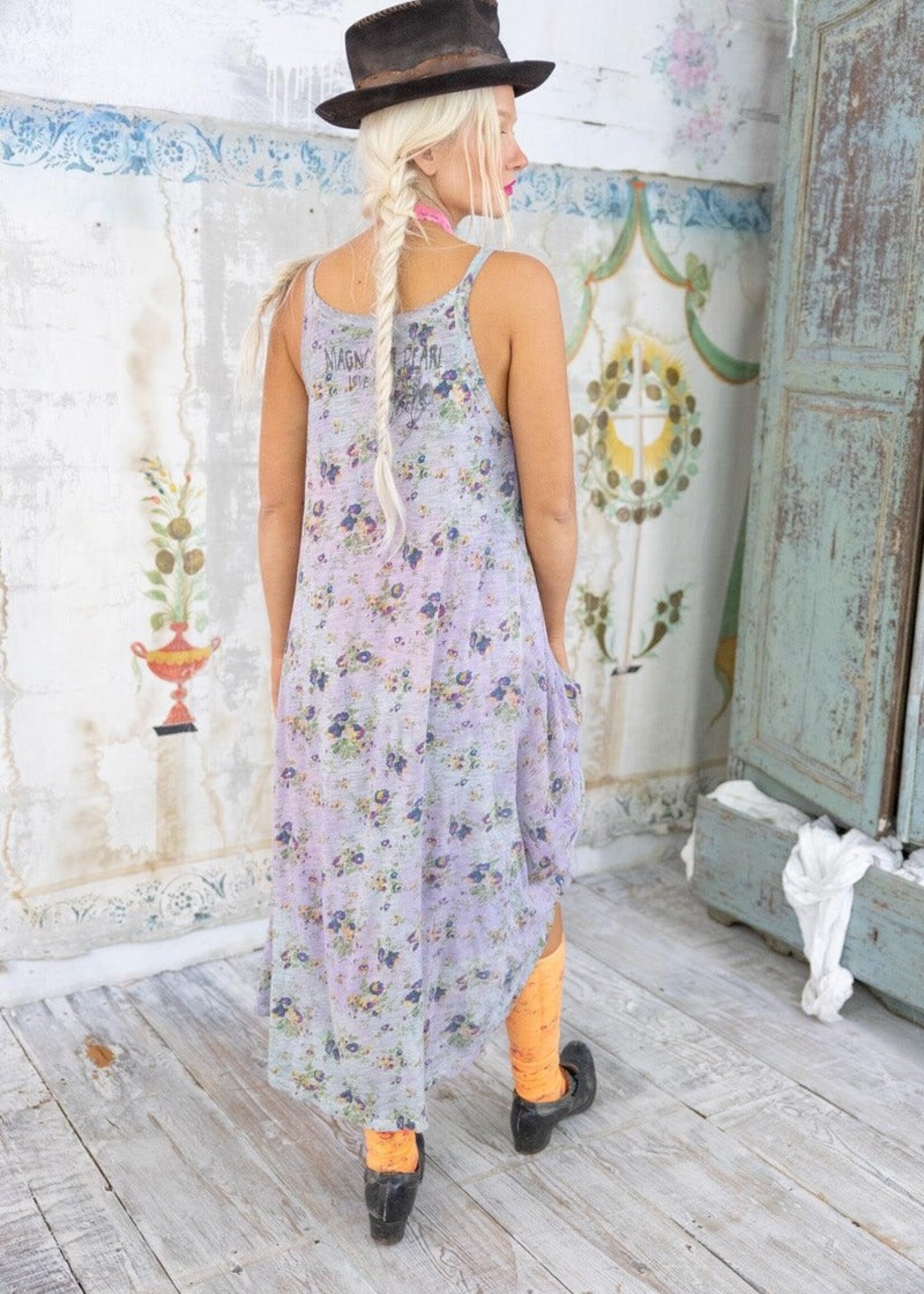 Magnolia Pearl Floral Lana Tank Dress 1032 Pressed Flowers