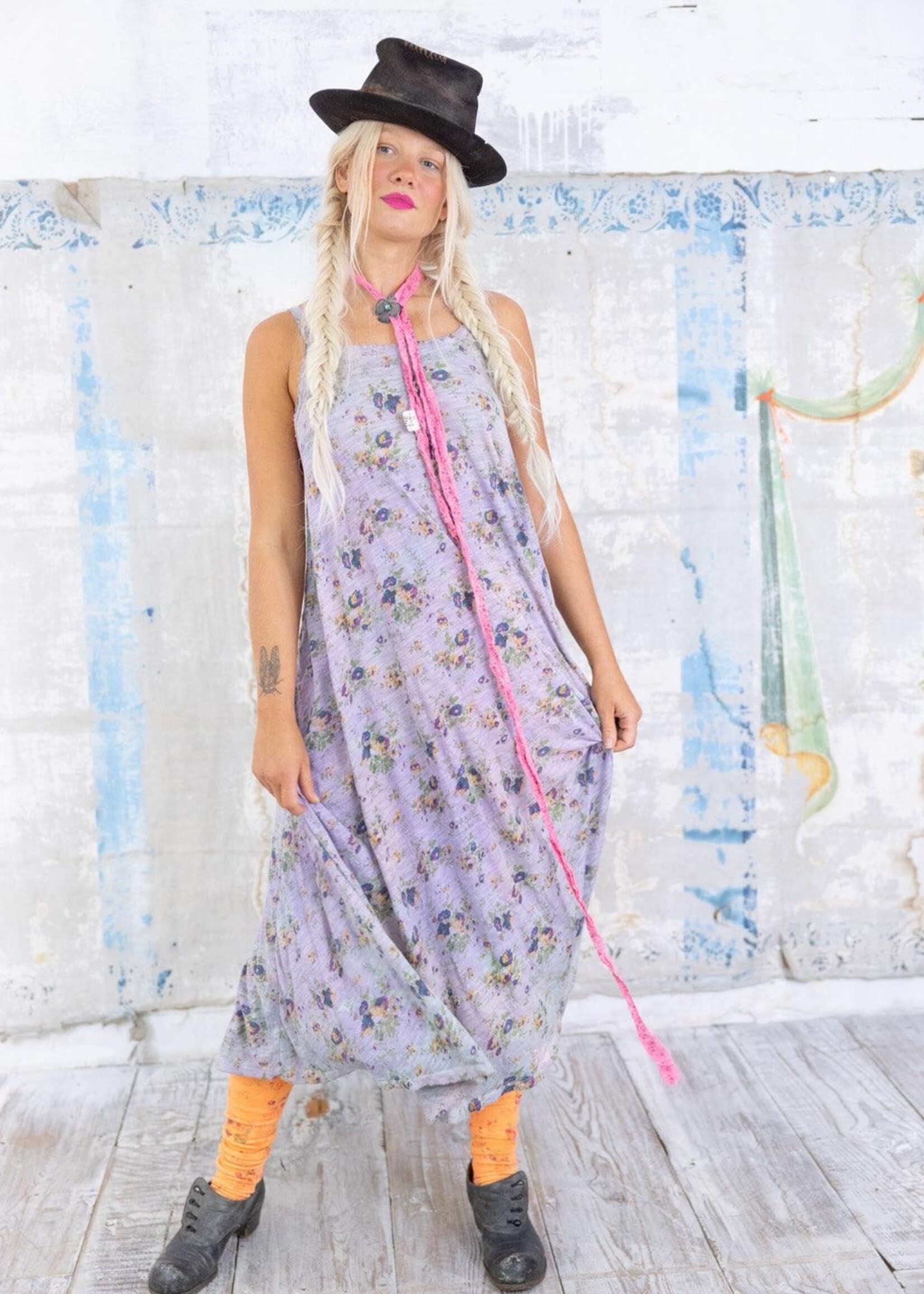 Magnolia Pearl Floral Lana Tank Dress 1032 Pressed Flowers