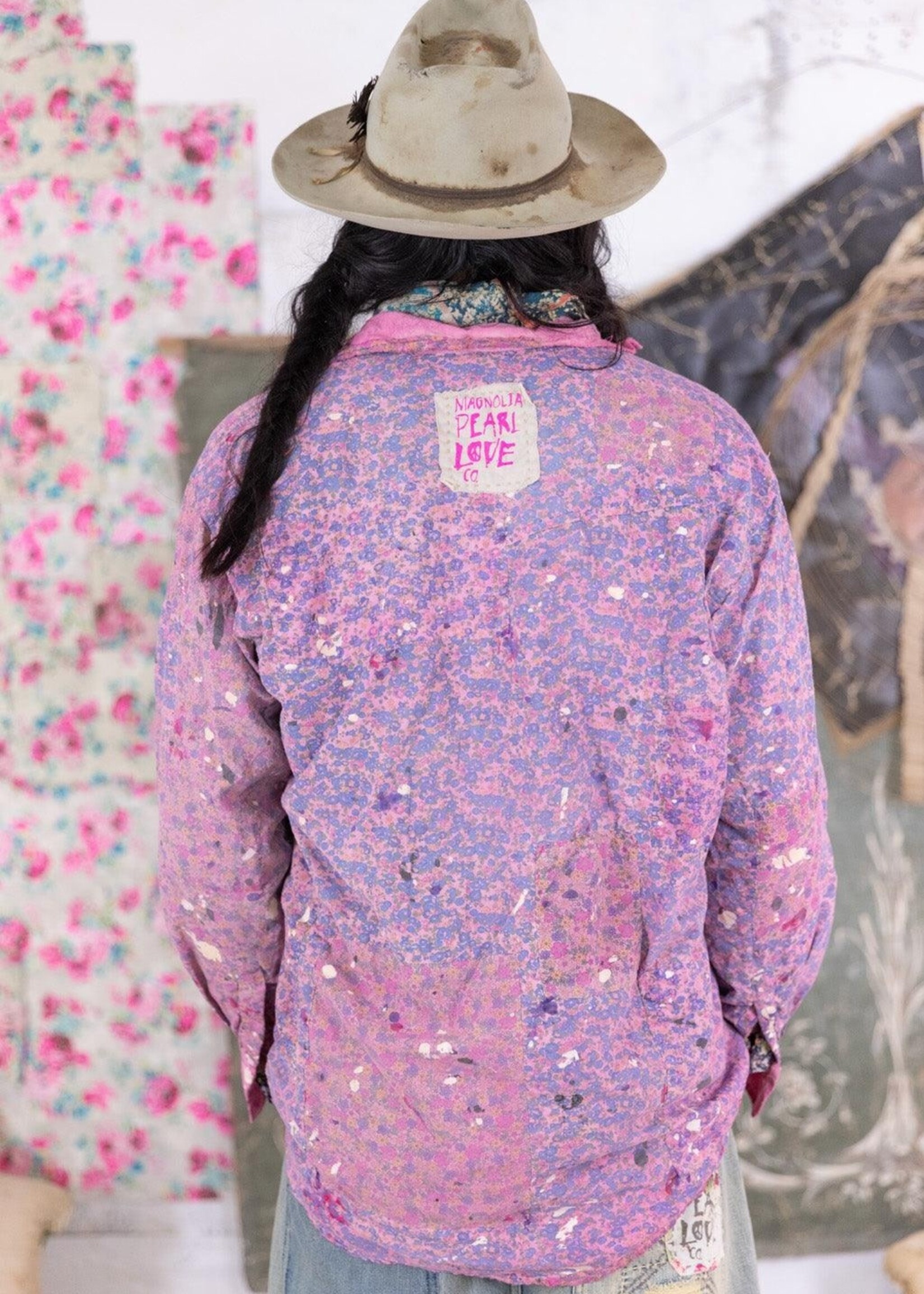 Magnolia Pearl Boyfriend Shirt Top 1040 Farm Girl
