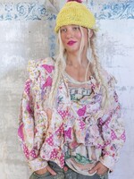 Magnolia Pearl Quiltwork Bach Cropped Jacket Top 1577 One Size