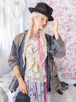 Magnolia Pearl Charlotte Shawl Collar Coat Jacket 802 Pioneer