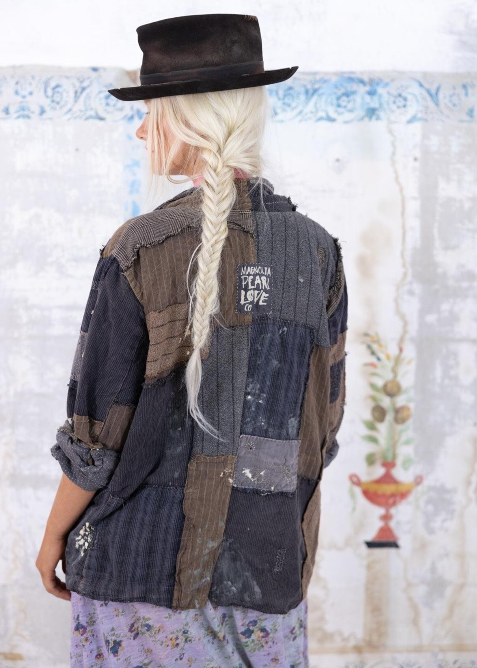 Magnolia Pearl Charlotte Shawl Collar Coat Jacket 802 Pioneer