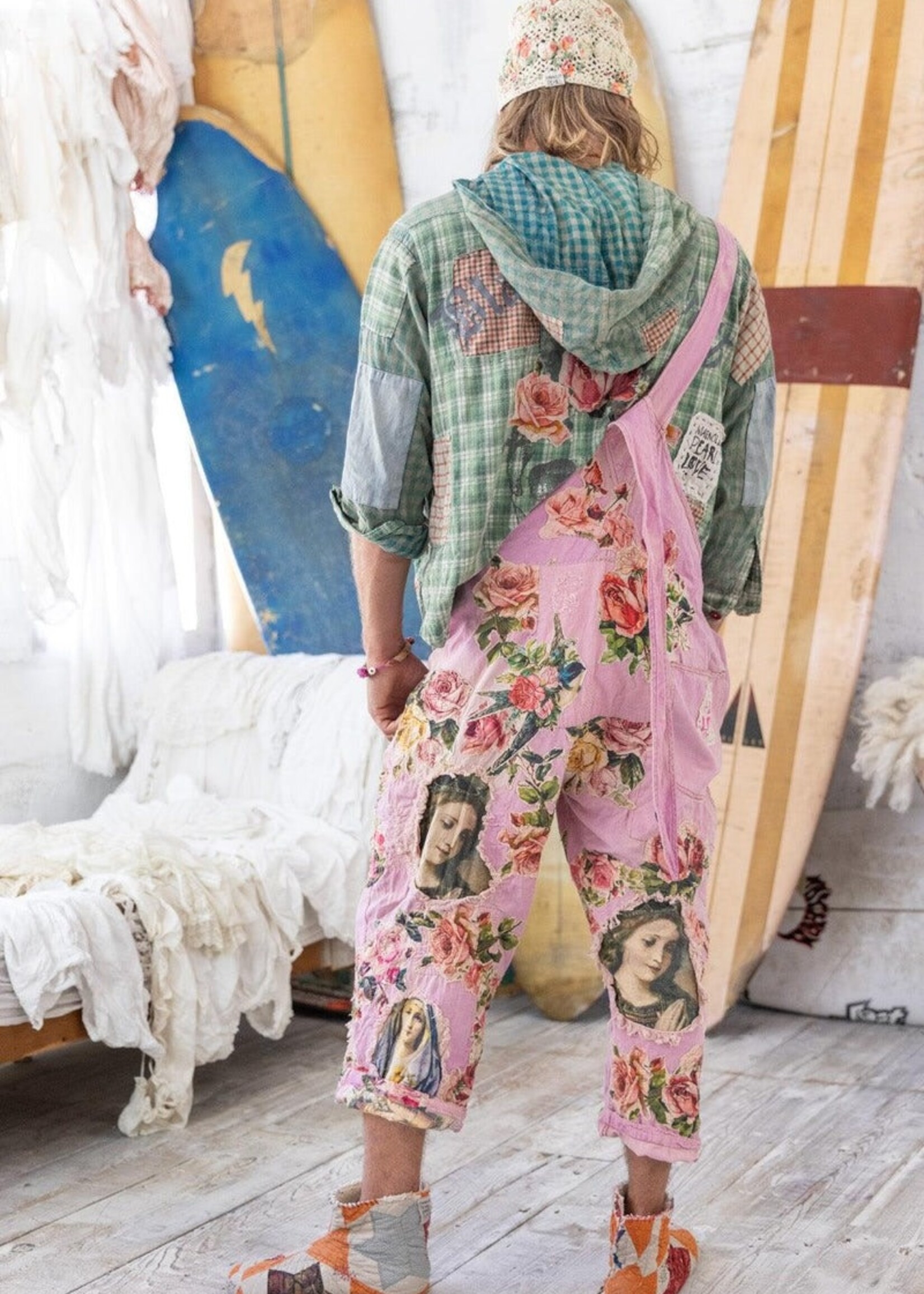 Magnolia Pearl Mother Mary Love Overalls 079 Allium
