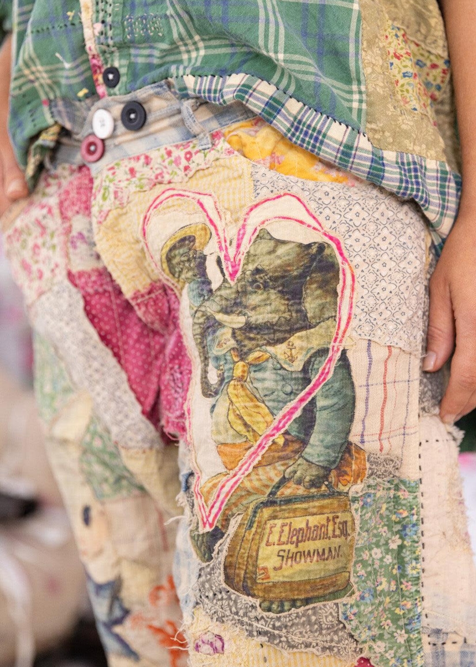 Magnolia Pearl Patchwork Miner Pants 523