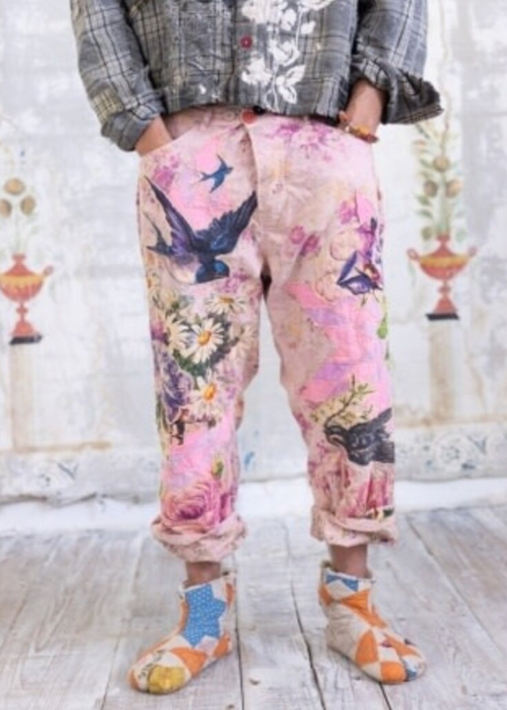 Magnolia Pearl Blue Sparrow Miner Pants 531