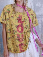 Magnolia Pearl Floral Circus Love Tee Top 1667 Lark Flower