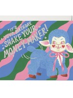 Greeting Card Shake Your Money Maker Birthday Card