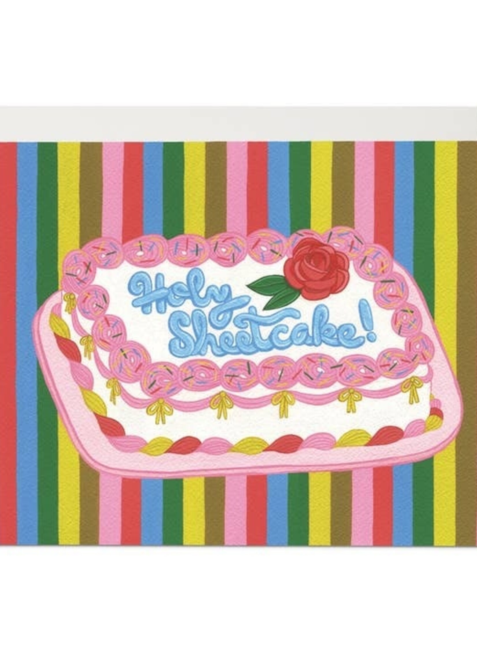 Holy Sheetcake Birthday Card