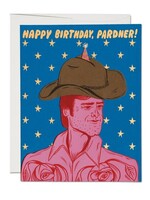 Greeting Card Birthday Pardner Card