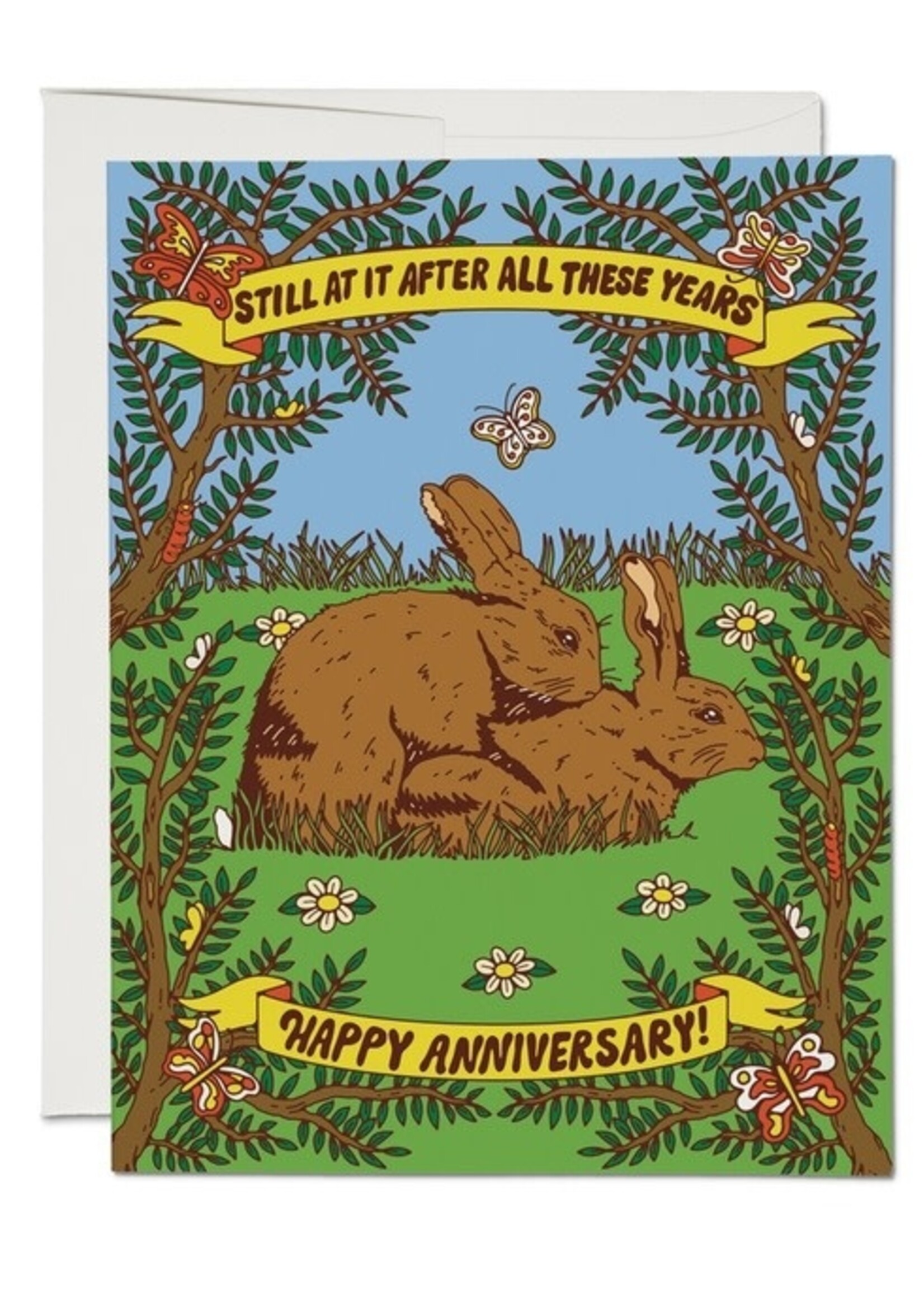 Greeting Card Still At It Anniversary  Card