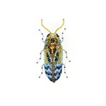 Trovelore Handmade Florentinus Beetle Brooch Pin