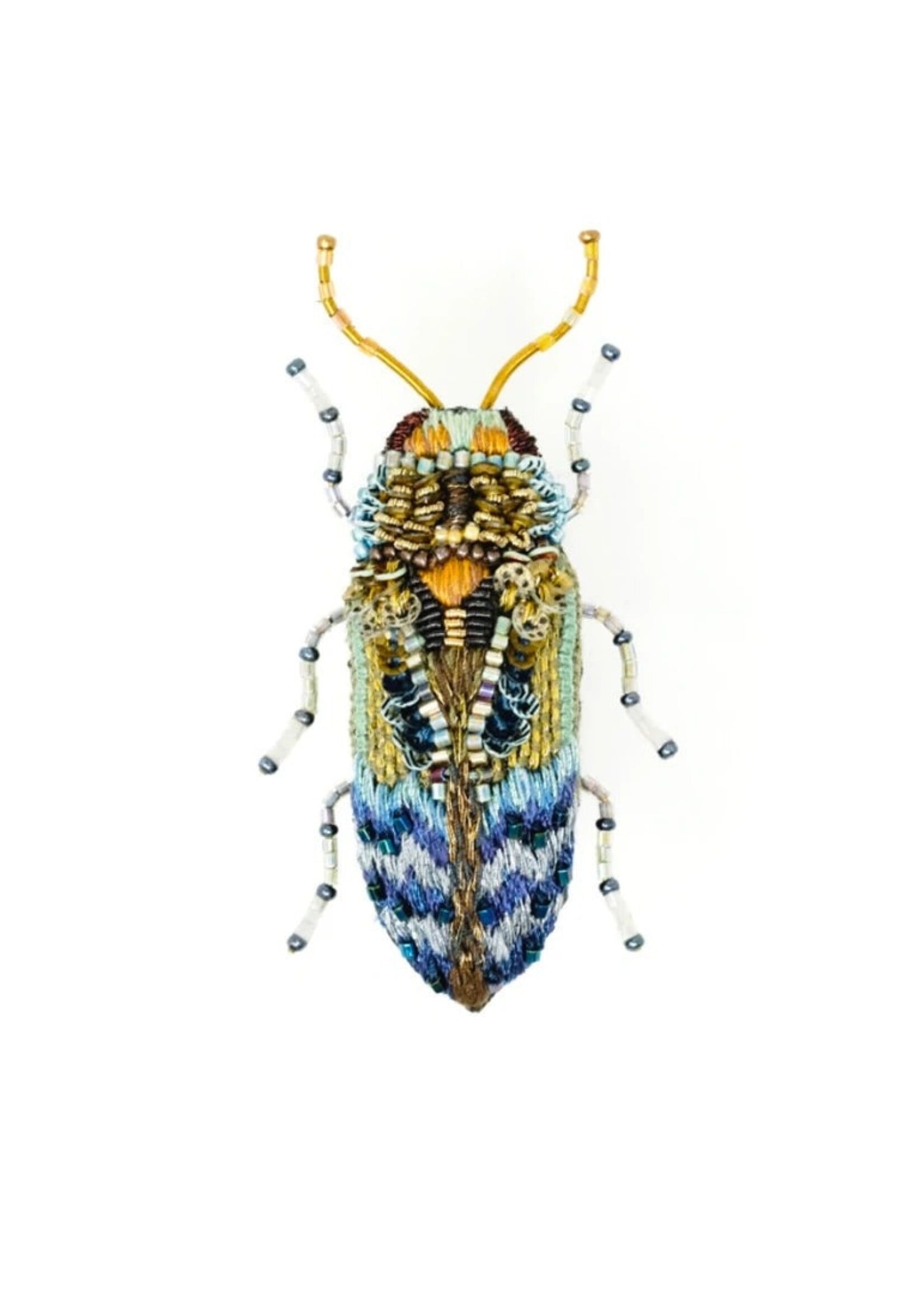 Trovelore Handmade Florentinus Beetle Brooch Pin PREORDER