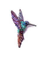 Trovelore Handmade Colibri Hummingbird Brooch Pin