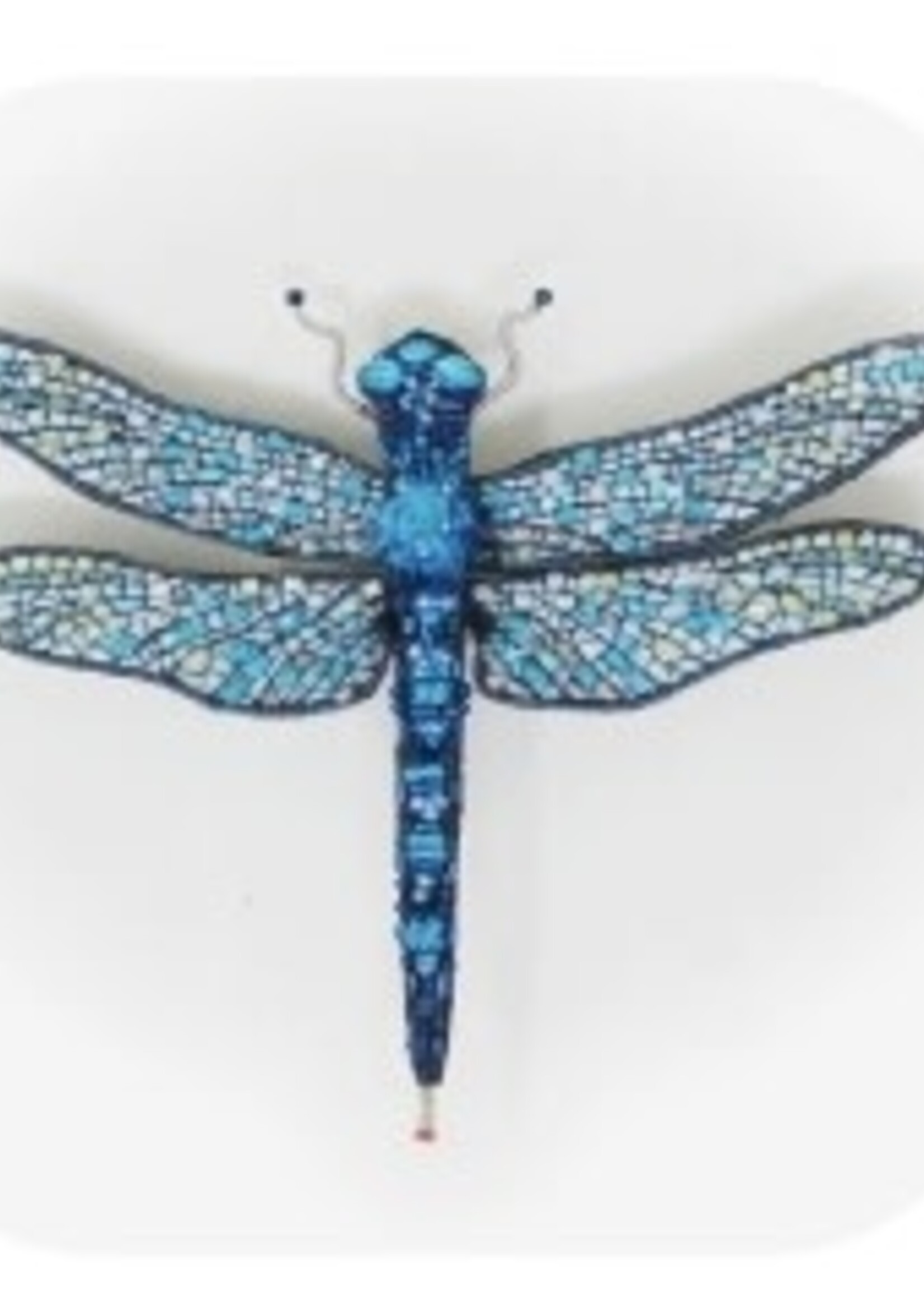 Trovelore Handmade Great Blue Skimmer Dragonfly Brooch Pin