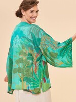 Powder UK Powder UK Kimono Jacket Secret Paradise Aqua