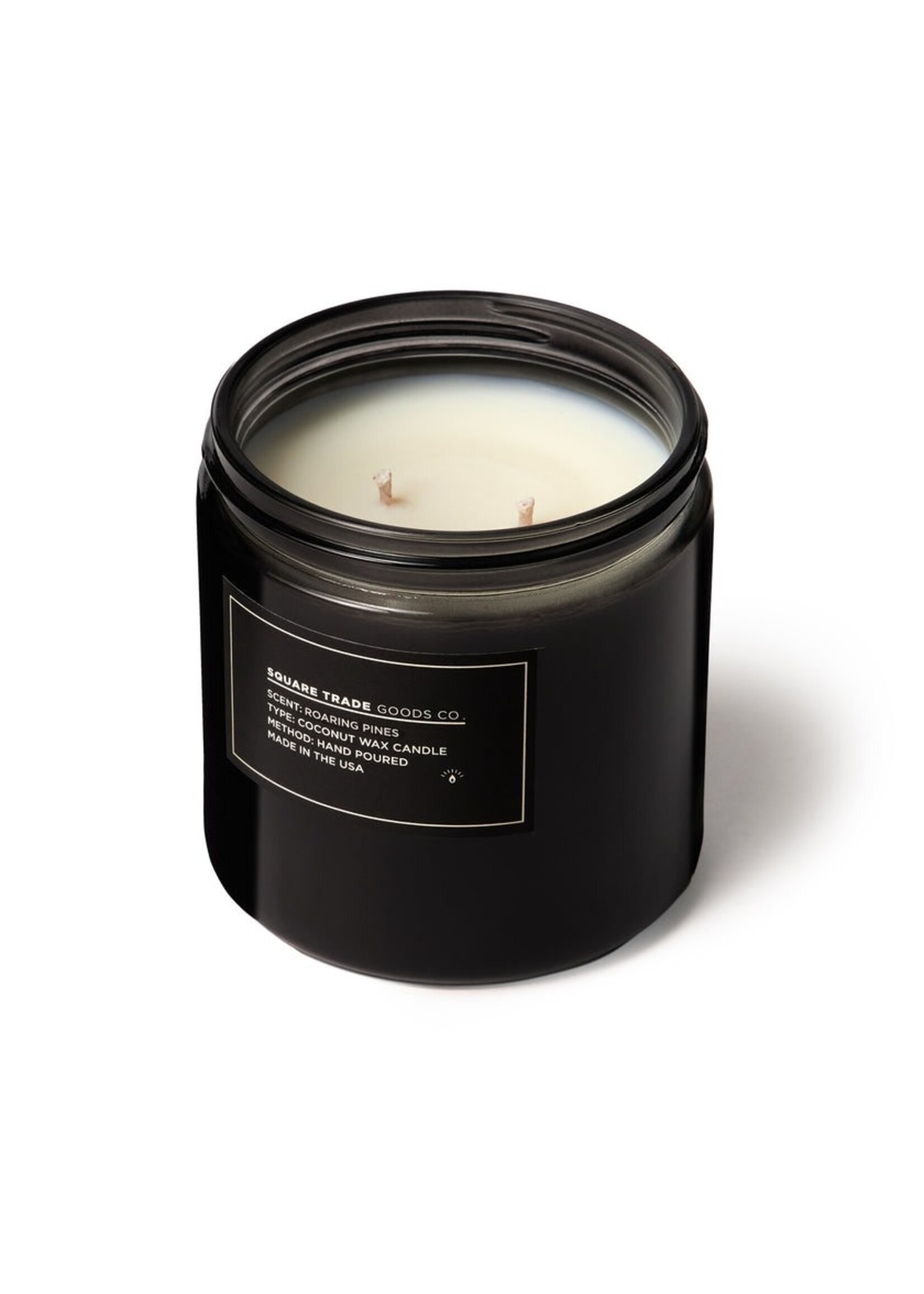 Square Trade Goods Co Roaring Pines Candle