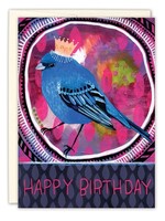 Biely & Shoaf Co Bird Crown Birthday Card Jessica Swift