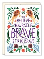 Biely & Shoaf Co Brave Lions Encouragement Card Meera lee Patel