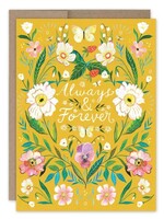 Biely & Shoaf Co Always & Forever Anniversary Card Katie Daisy