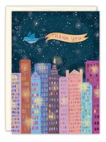 Biely & Shoaf Co City Lights Thank you Card  Joy Laforme