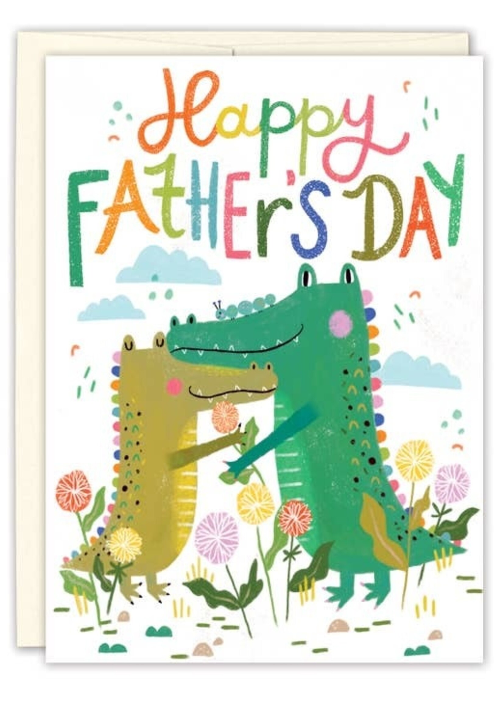 Biely & Shoaf Co Crocodile Father' s Day card Kenzie Kae Elston