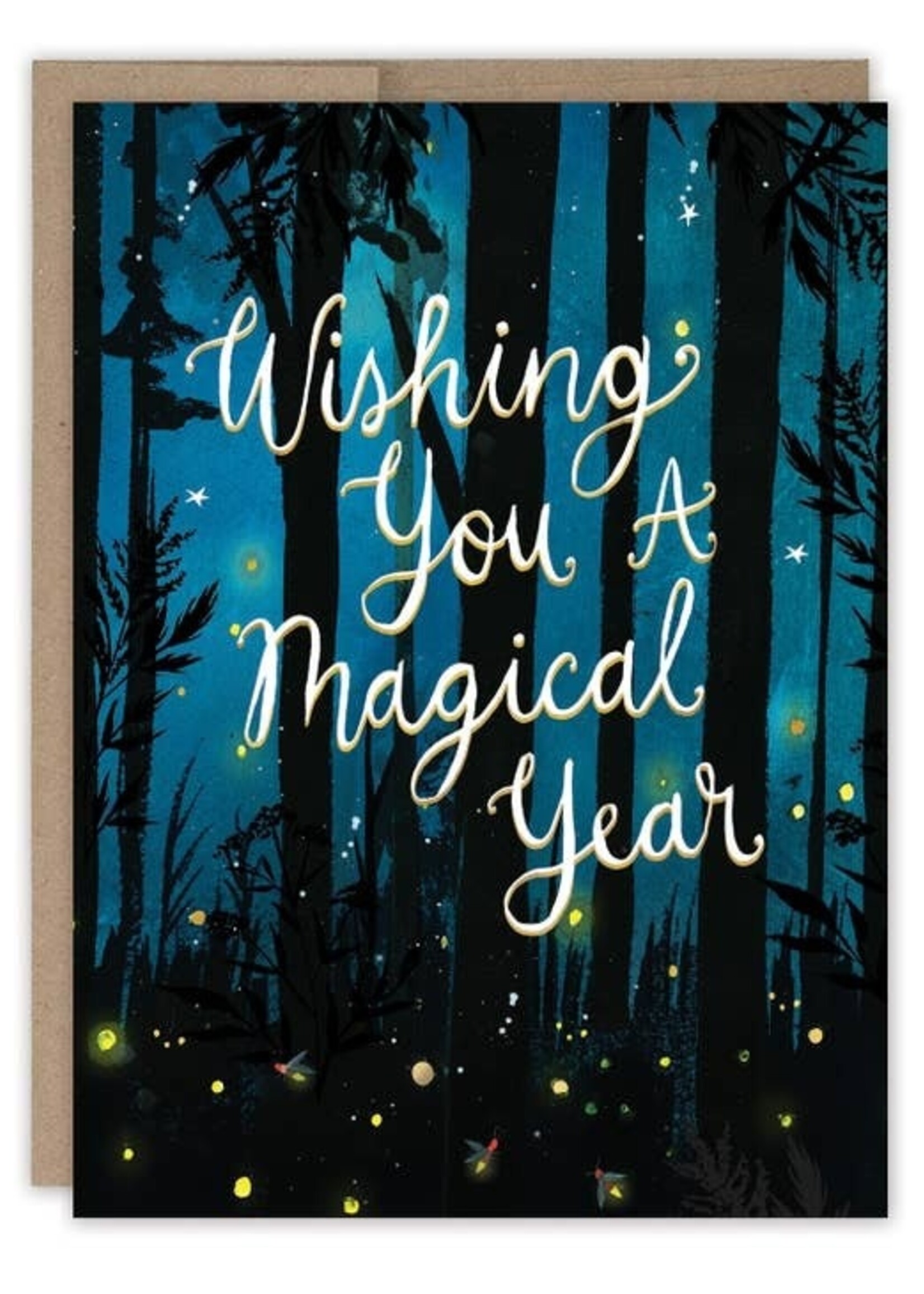 Biely & Shoaf Co Firefly Magical Wishes Birthday Card Katie Daisy