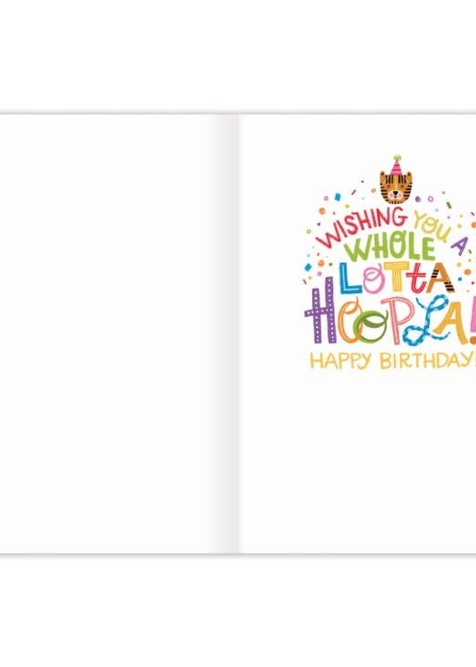 Biely & Shoaf Co Hula Hoopla Birthday card Kenzie Kae Elston