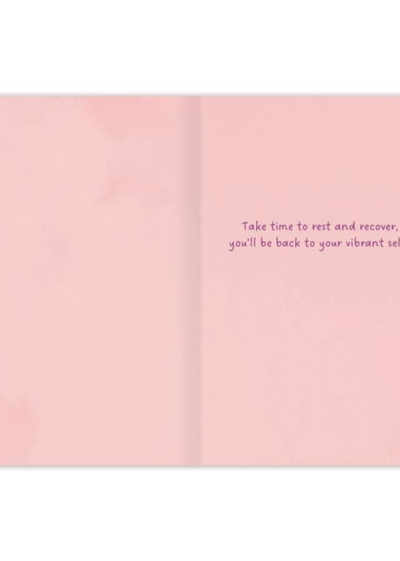 Pitcher Bouquet Get Well Card  Joy Laforme