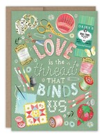 Biely & Shoaf Co Sewing Thank You Card Katie Daisy