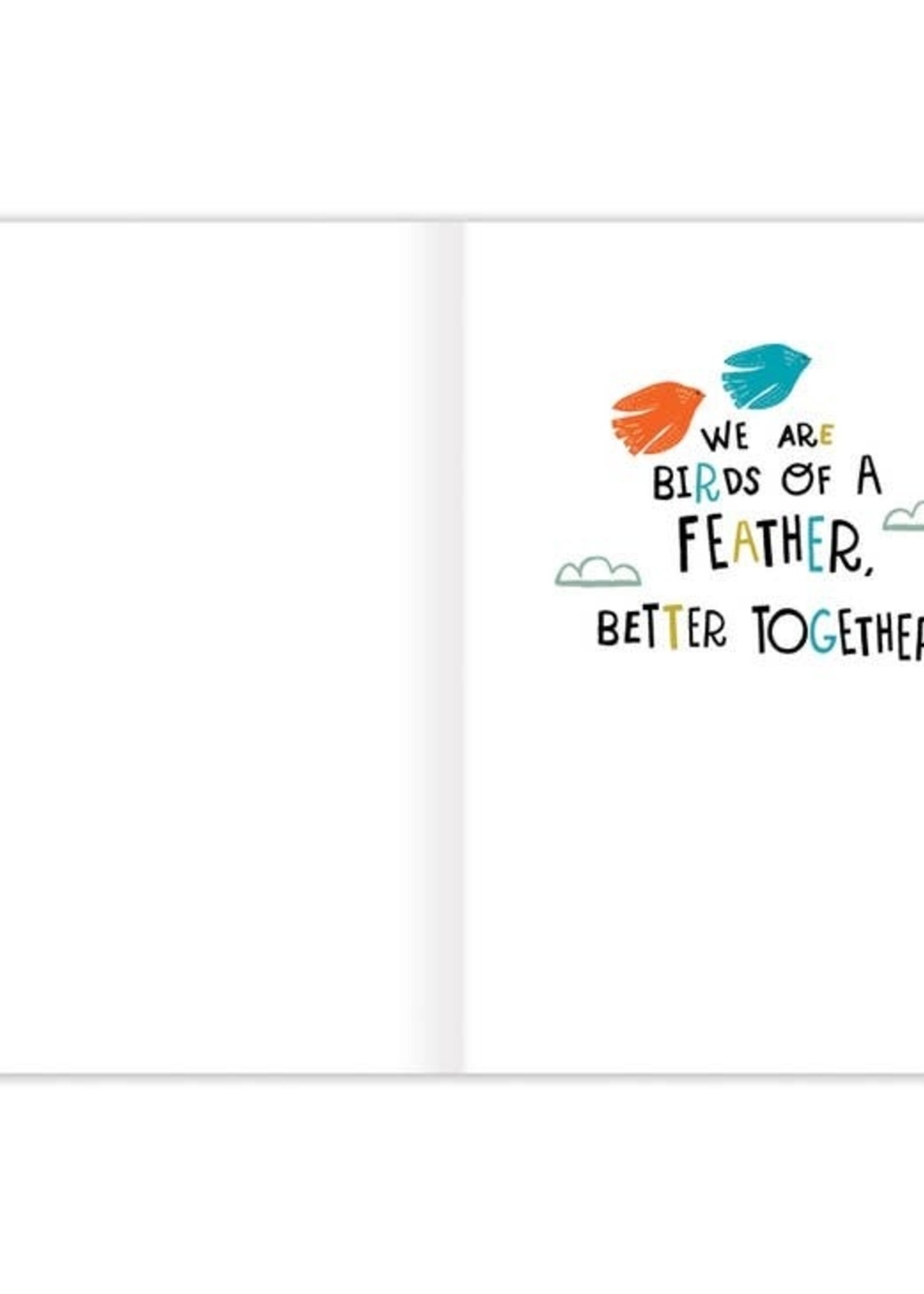 Friendship Sunshine Bird Flock card Kenzie Kae Elston