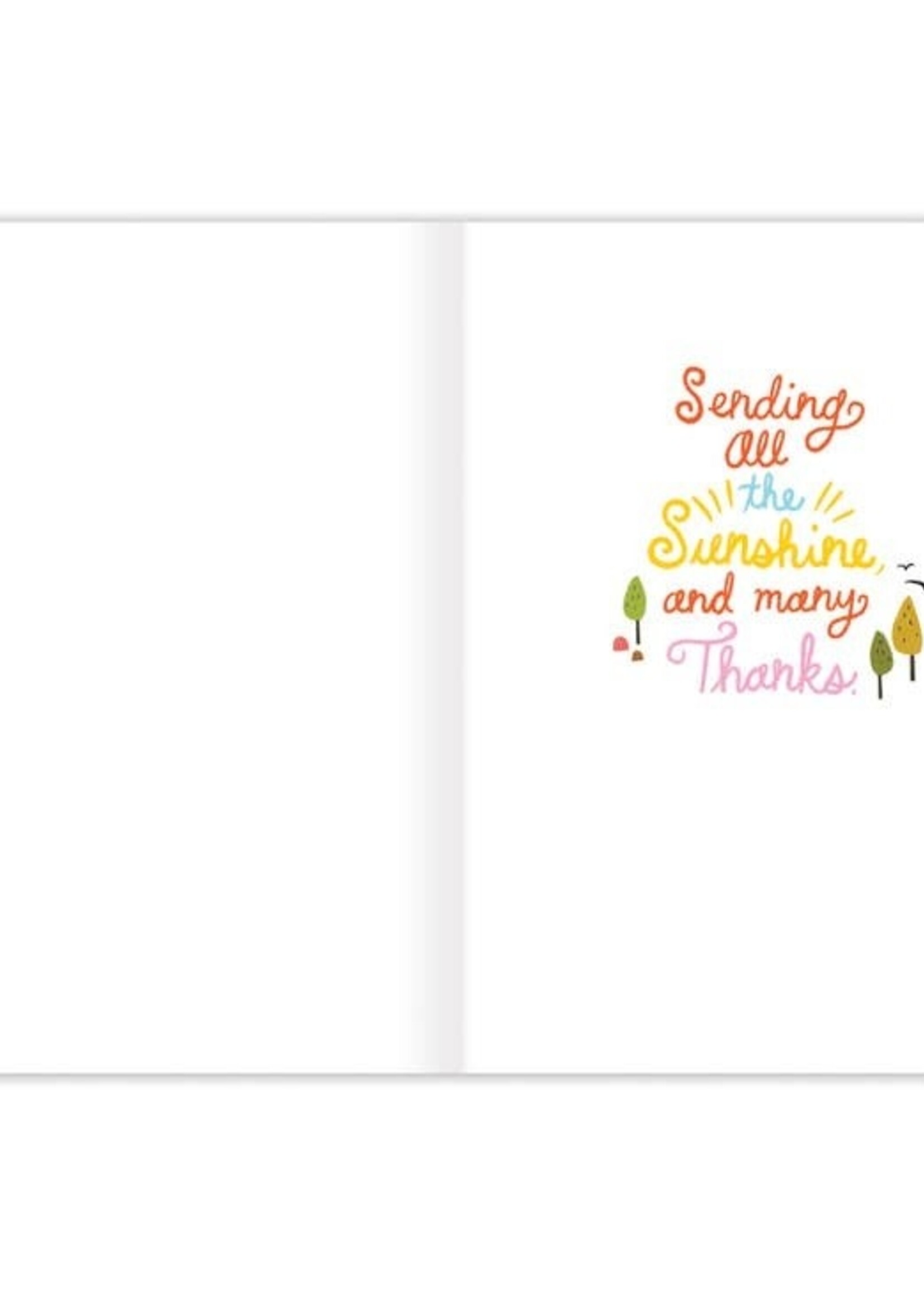 Biely & Shoaf Co Sunshine Thank You card Kenzie Kae Elston