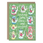 Biely & Shoaf Co Teapots Get Well Card Katie Daisy