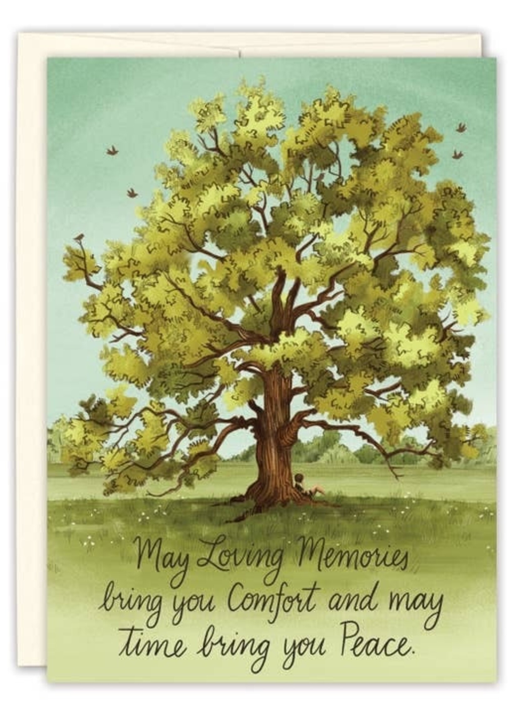 Biely & Shoaf Co Tree Sympathy Card Carrie Shryock