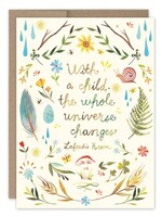 Biely & Shoaf Co Universe New Baby Card Katie Daisy