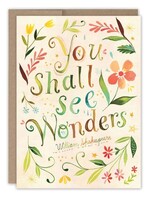 See Wonders Graduation card Katie Daisy
