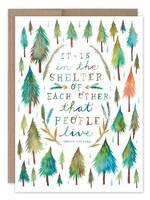 Biely & Shoaf Co Shelter of each other anniversary Card Katie Daisy