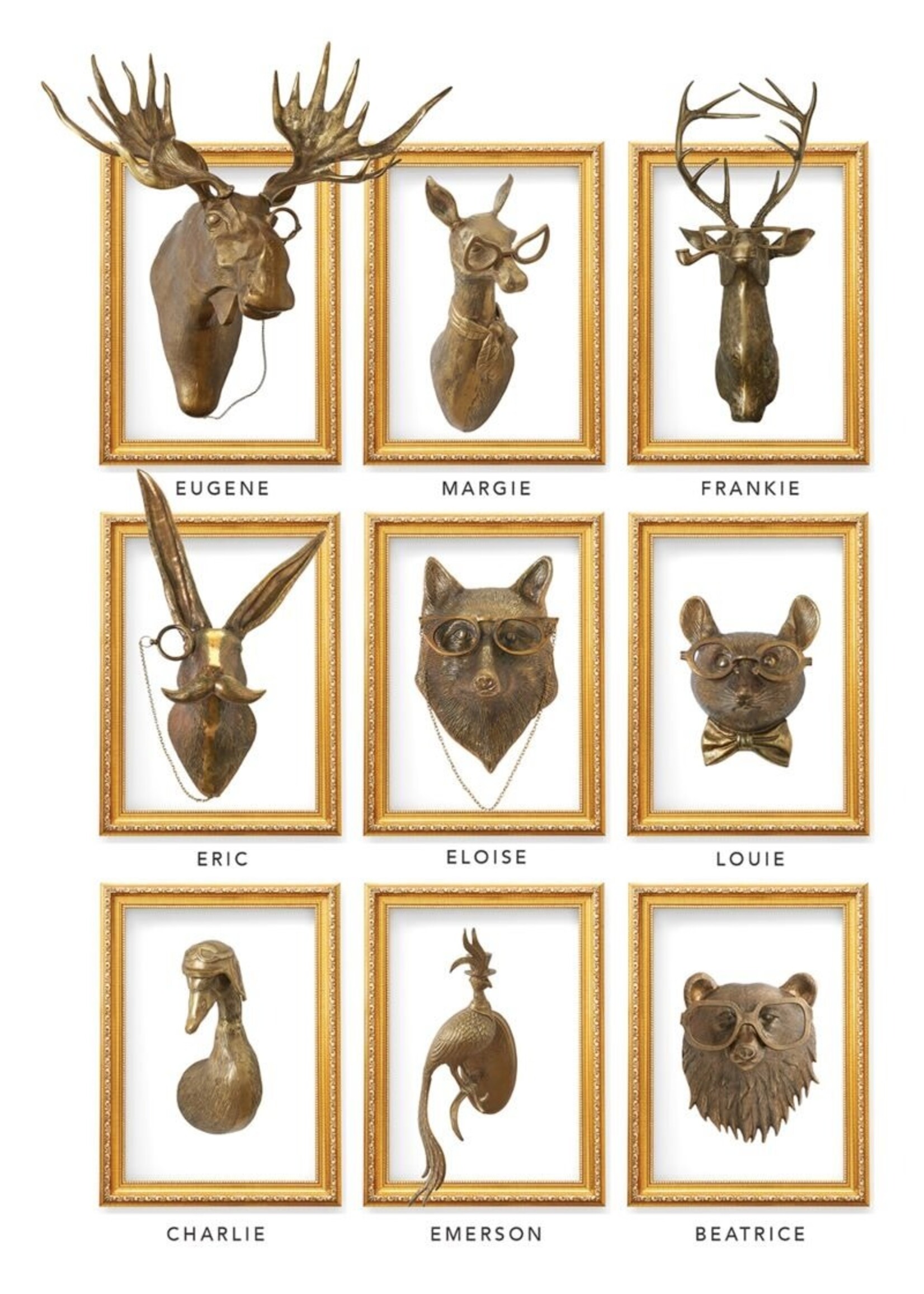 Eugene Moose Wall Mount