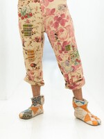 Magnolia Pearl Floral Miner Denim Pants 522 Strawberry Patch One Size