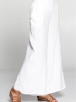 Match Point Wide Palazzo Linen Pants