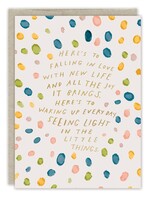 Biely & Shoaf Co Little Things Baby Card Morgan Harper Nichols