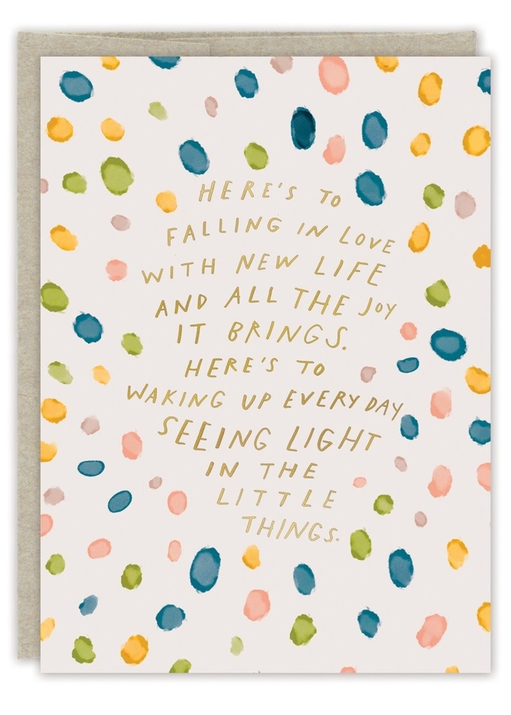 Biely & Shoaf Co Little Things Baby Card Morgan Harper Nichols